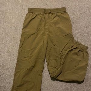 H&M olive green pants